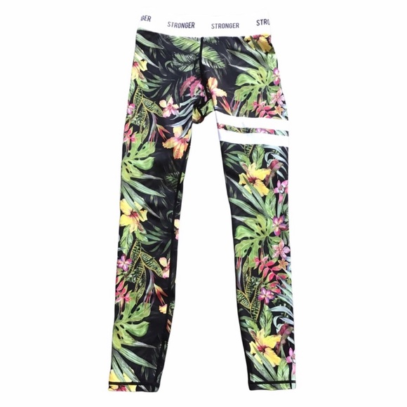 STRONGER set  Vietnam Jungle Floral Print Active - Picture 14 of 14